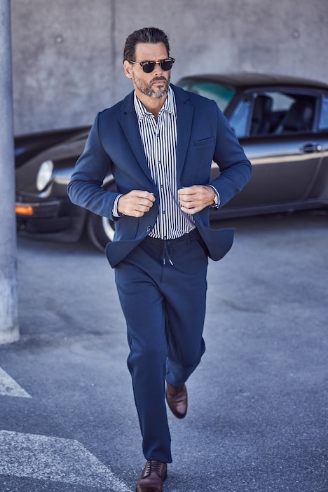 Streifenhemd, FLEXNAMIC®, Langarm, Kentkragen, Modern Fit,  bis Gr. 8XL