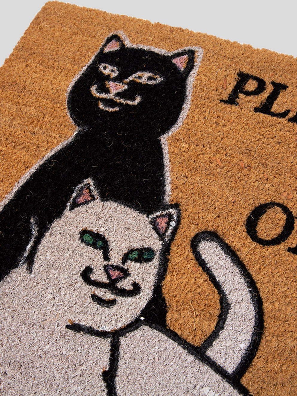 RIPNDIP Don'T Let The Cops In Rug brown