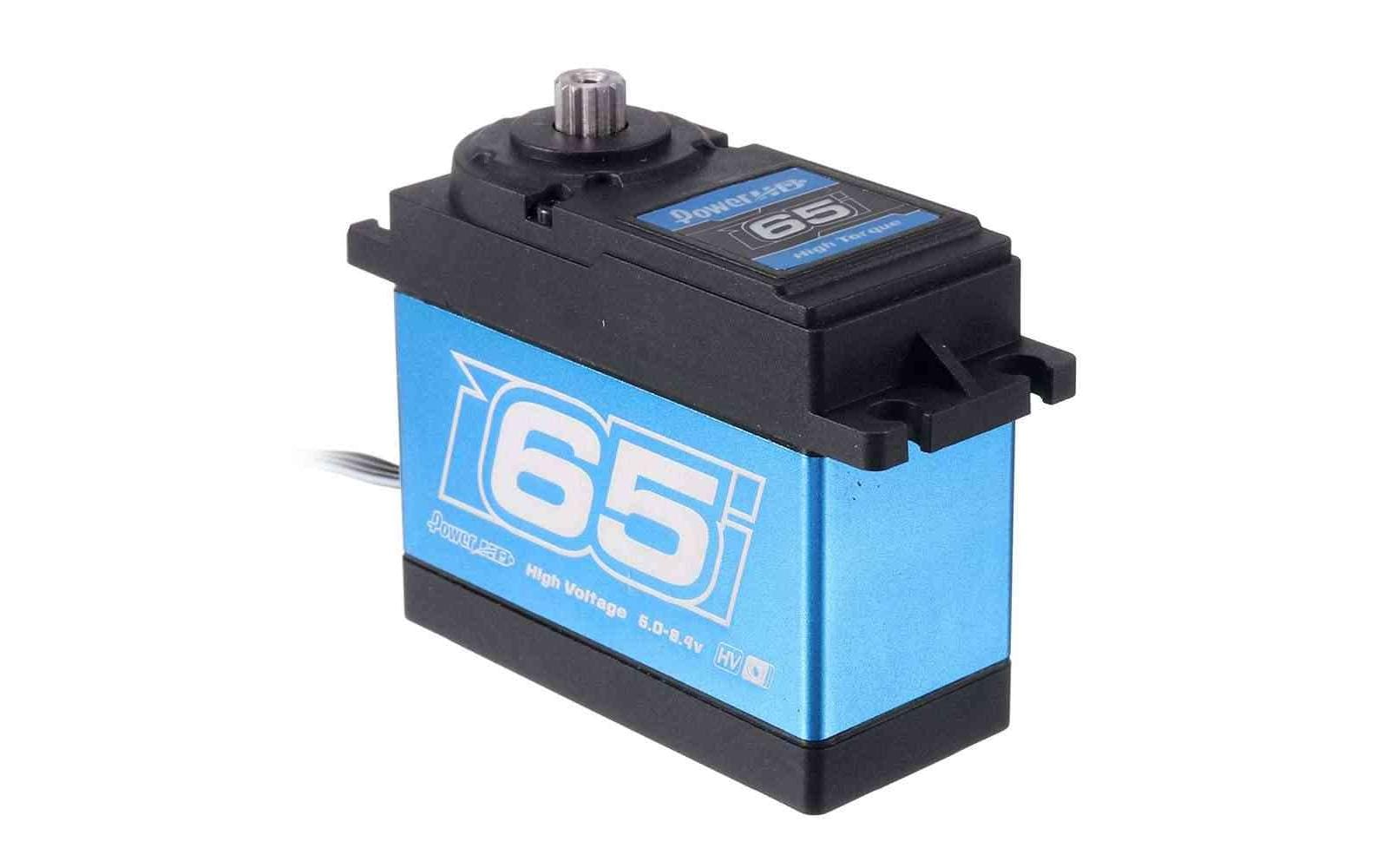 Servo WH-65KG, Wasserdicht, 65 kg, Digital HVWasserdichtes Giant Scale Servo, ideal für Fahrzeuge im Massstab 1:5