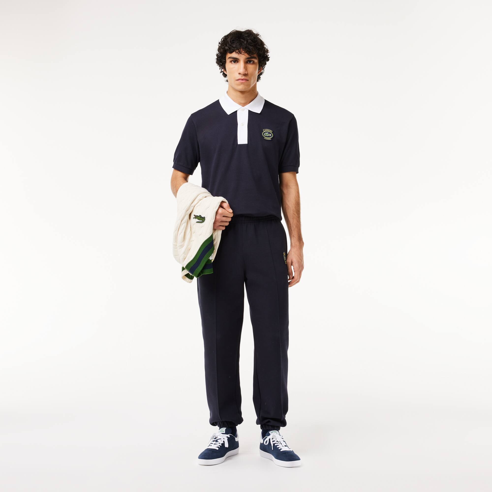 Originales L.12.12 Poloshirt mit LACOSTE Aufnäher Kurze Ärmel - Blau - Lacoste - Herren