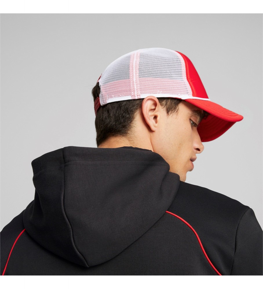 Boné vermelho Puma Ferrari Sptwr