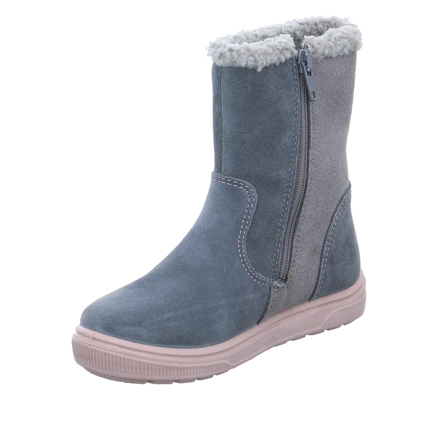 PEPINO Kleinkinder-Winterstiefel Grau Textil  Bottine