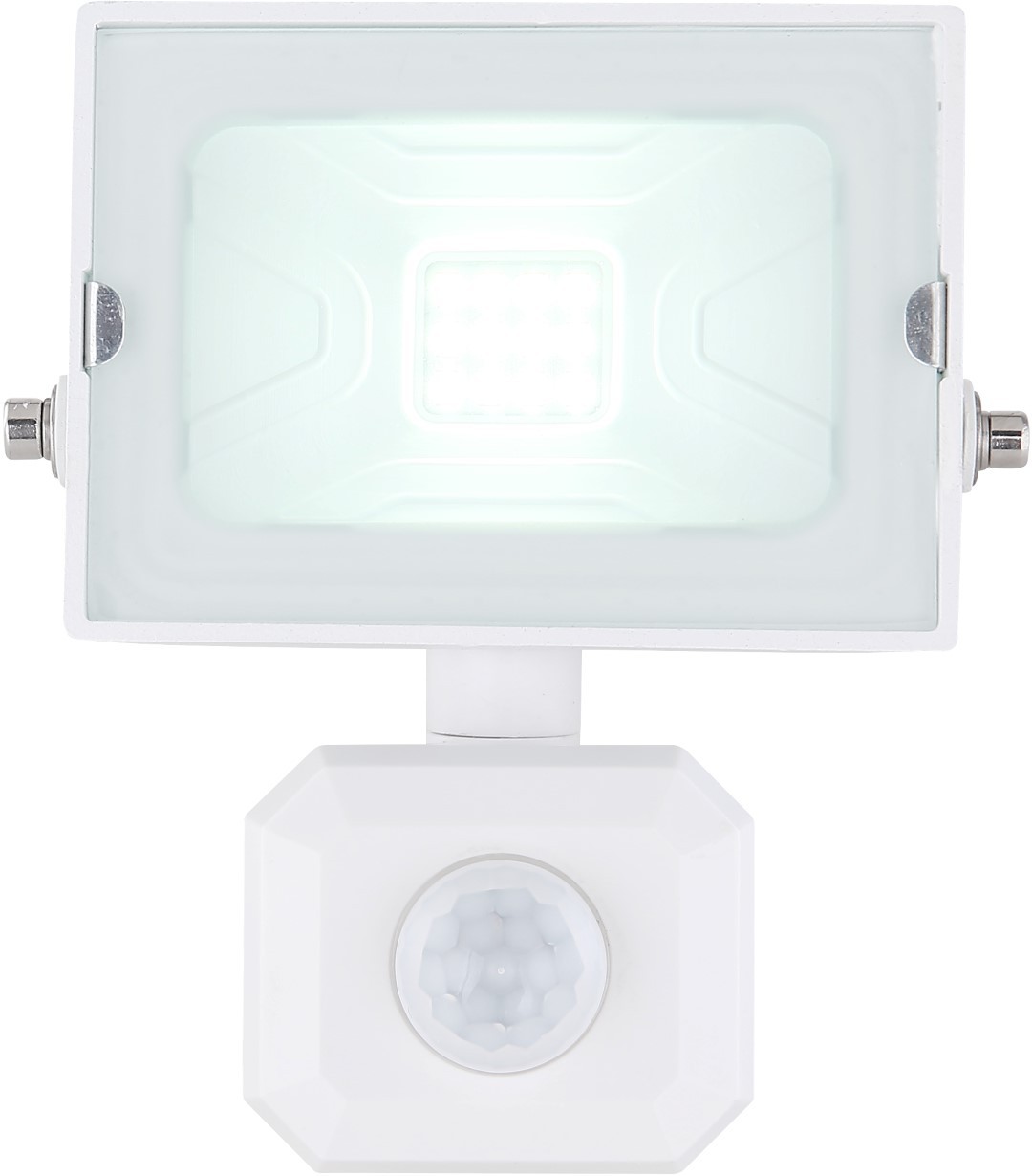 Außenlampe - weiß - Aluminium - schwenkbar
