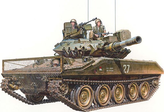Tamiya - M551 Sheridan Vietnam War Byggesæt - 1:35 - 35365