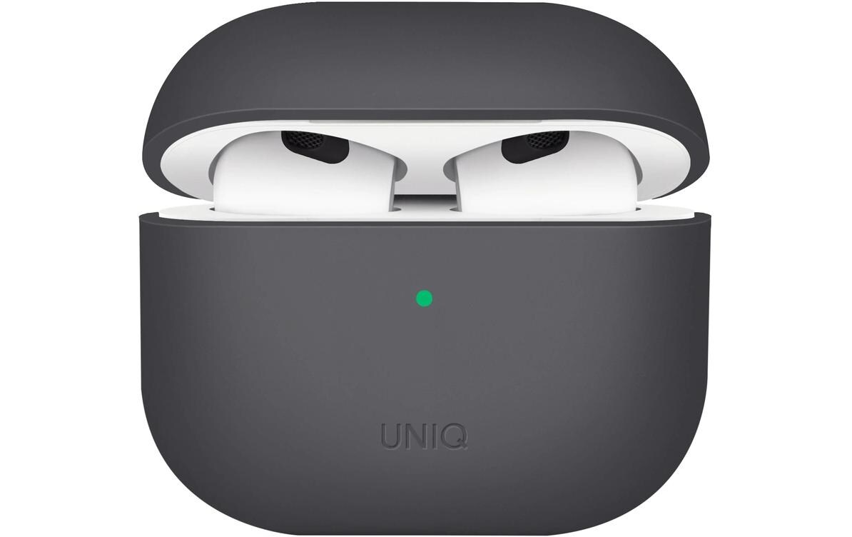 Transportcase Lino Silikon AirPod 3th Generation AnthrazitTransportcase Uniq für Apple Air Pods der 3. Generation