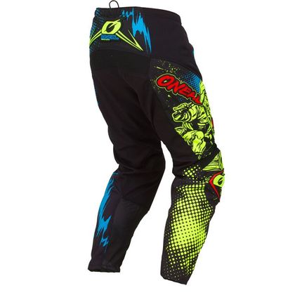 Pantalon cross O'Neal ELEMENT - VILLAIN - NEON YELLOW 2020 - Jaune / Noir