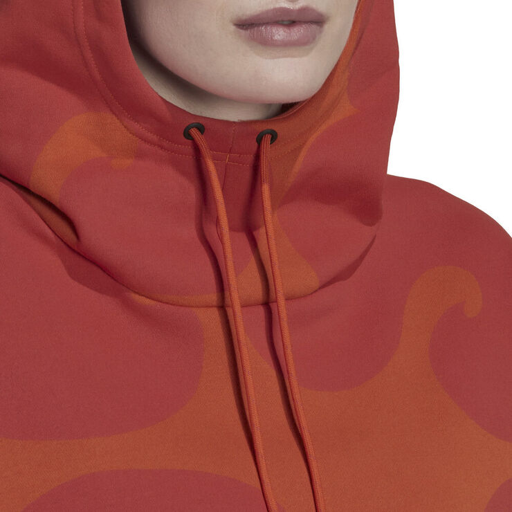 adidas Marimekko Crop hættetrøje Rød