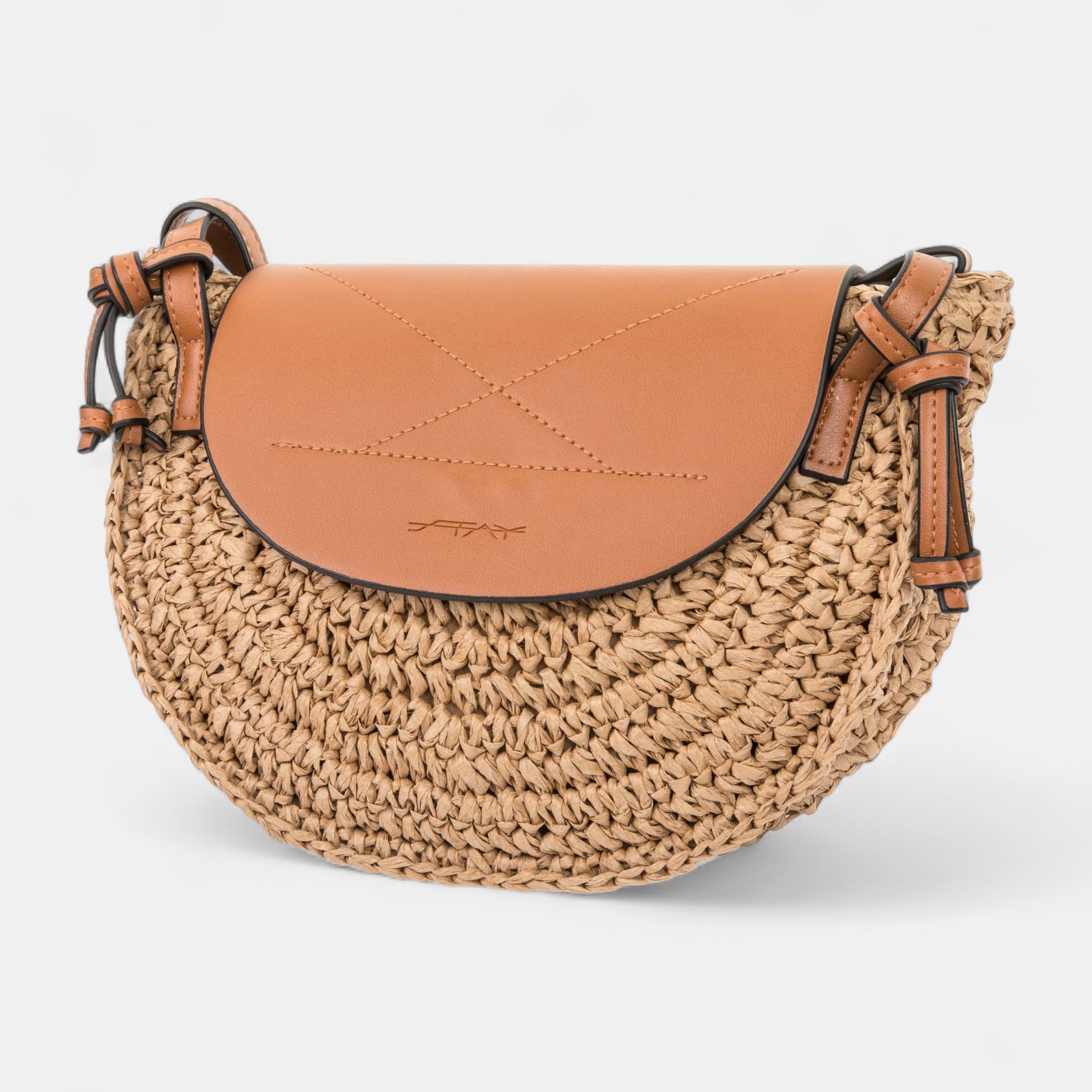 Sac bandoulière camel