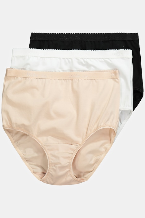 Maxislips, 3er-Pack, High Waist