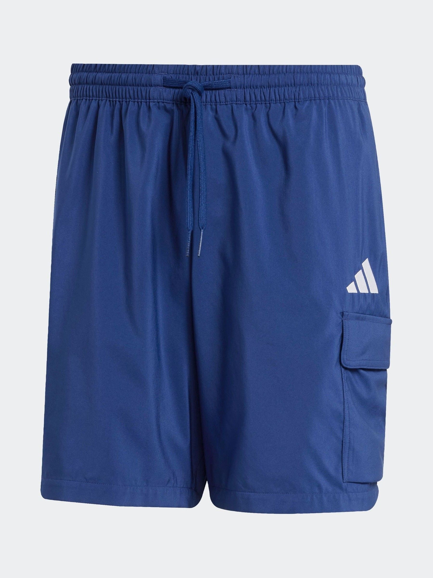 Blauw - adidas Small Essentials Logo Cargo Chelsea Shorts