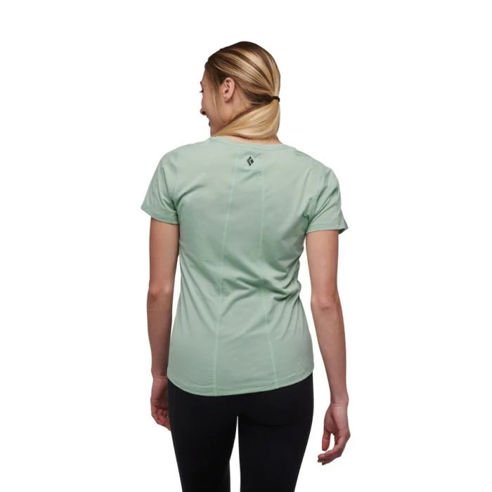 Black Diamond Dame T-shirts Lightwire SS Tech Tee Grøn