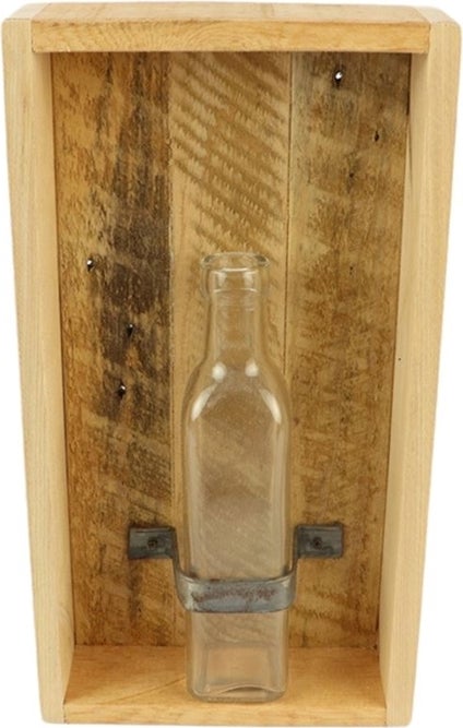 HBX fles in box naturel 6 x 18 x 38 cm