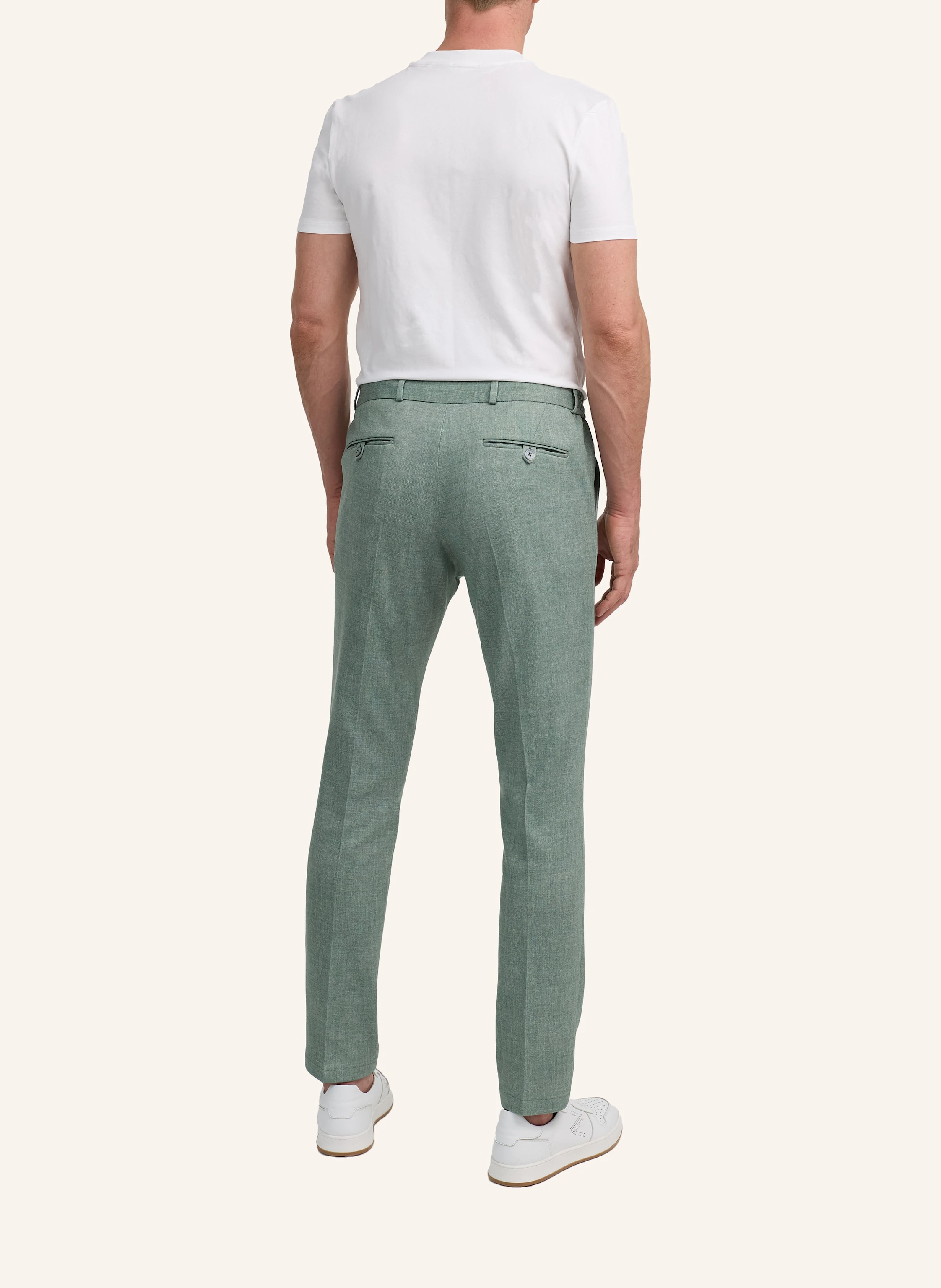ZUITABLE Anzughose DISPARTAFLEX Slim Fit aus Jersey