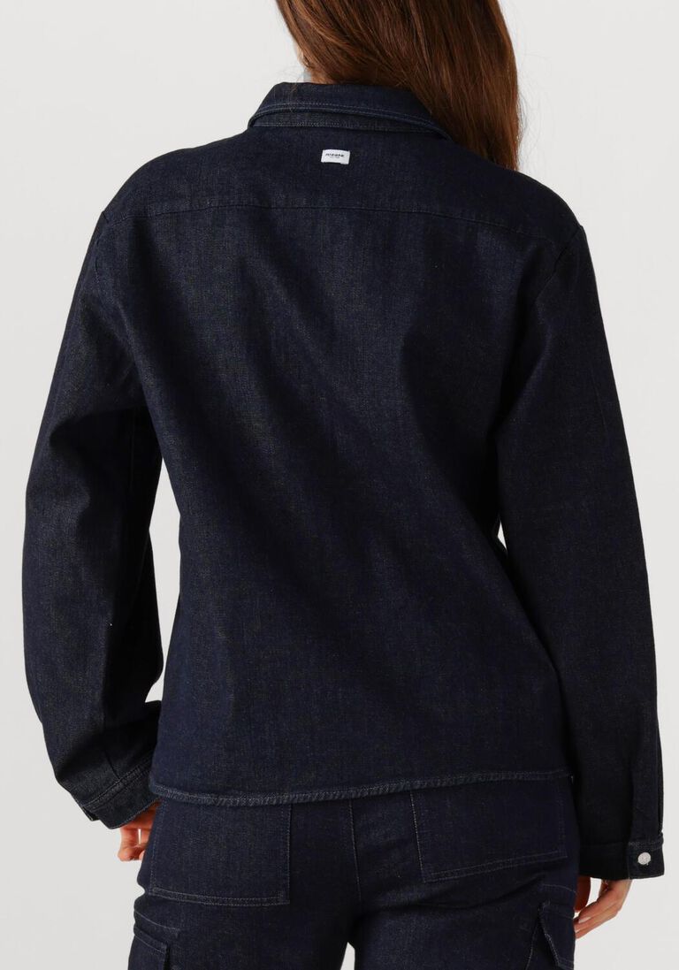 donkerblauwe penn & ink blouses blouse w25z801