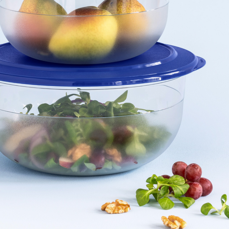 Tafelperle® 3,5 l Glasklare Servierschüssel mit Deckel