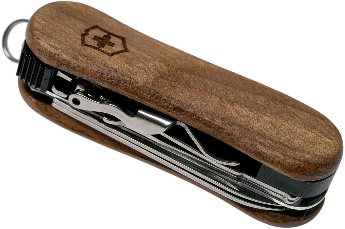 Victorinox NailClip 580 hout 0.6461.63 Zwitsers zakmes