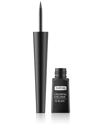 IsaDora Eyeliner Colorful 10 Black 3,7ml