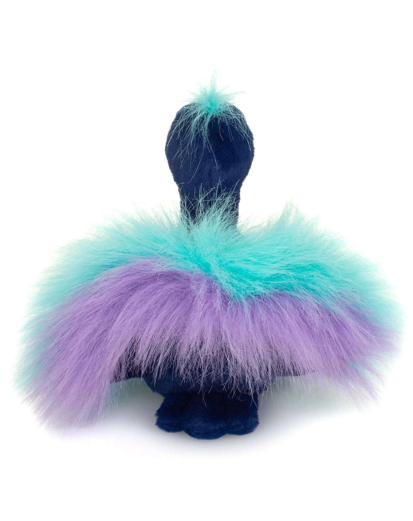 Kuscheltier PFAU ZOE (27cm) in blau/türkis