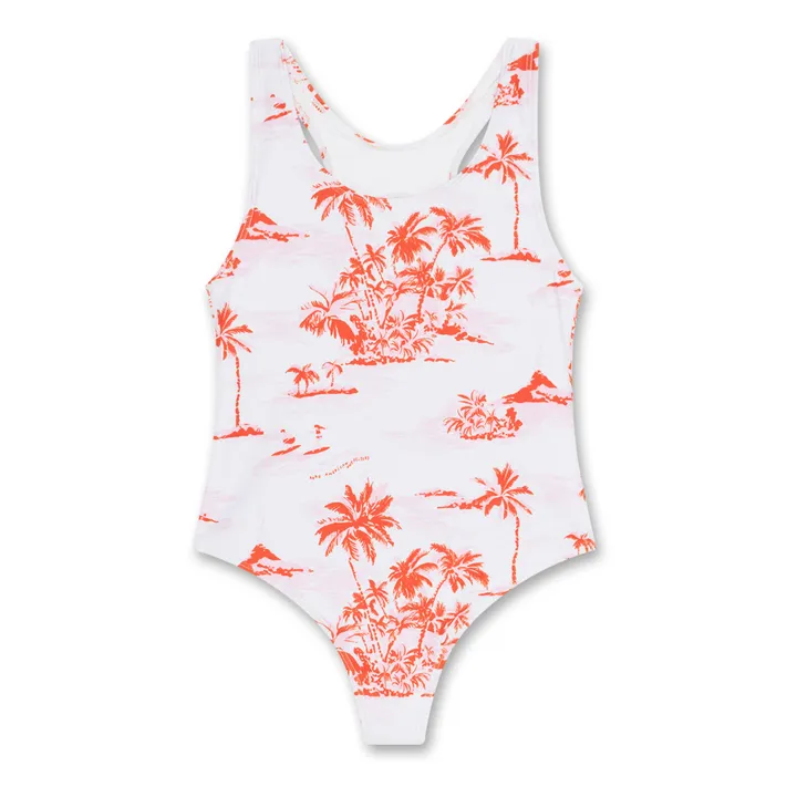 AO76 Maillot 1 Pièce Franzi Hawaii | Rouge