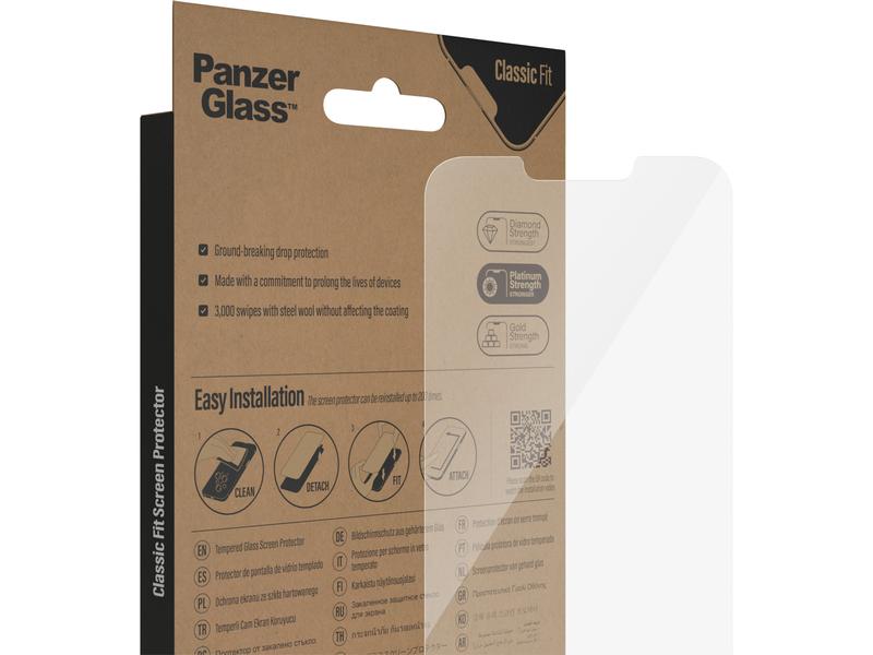 Panzerglass Displayschutz Classic Fit iPhone 13 Pro Max/14 Display-Schutzfolie für das Apple iPhone 14 Plus/iPhone 13 Pro Max