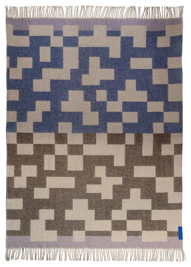 Mette Ditmer MAZE throw Chocolate