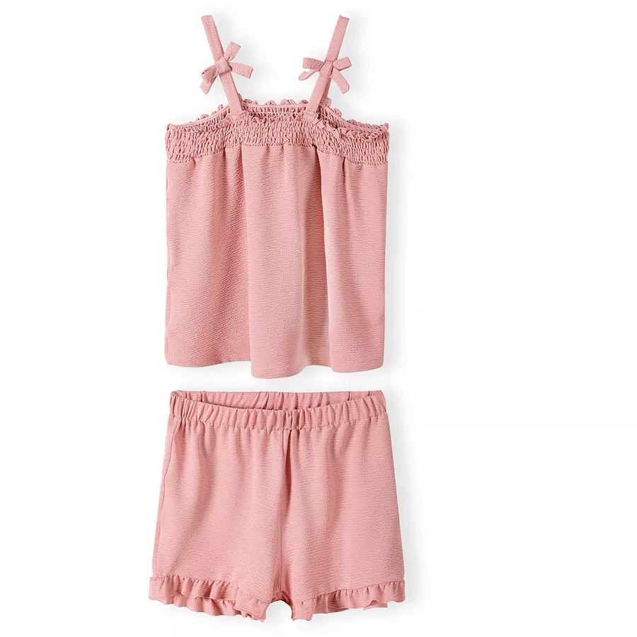 MINOTI Shorts und Top im Set Rosa