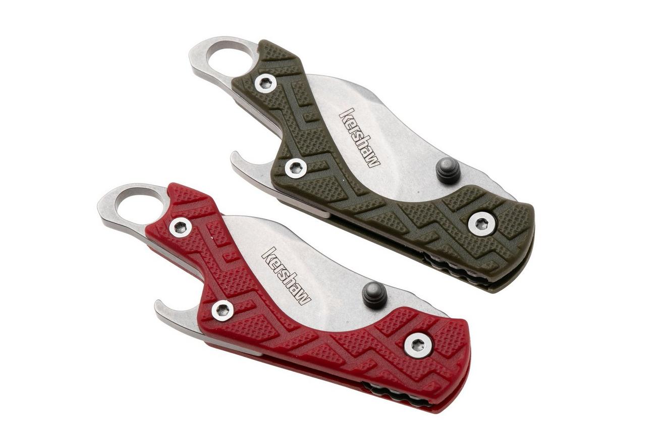 Kershaw Cinder RD & OL 1025ROL, sleutelhangerzakmes, set van twee