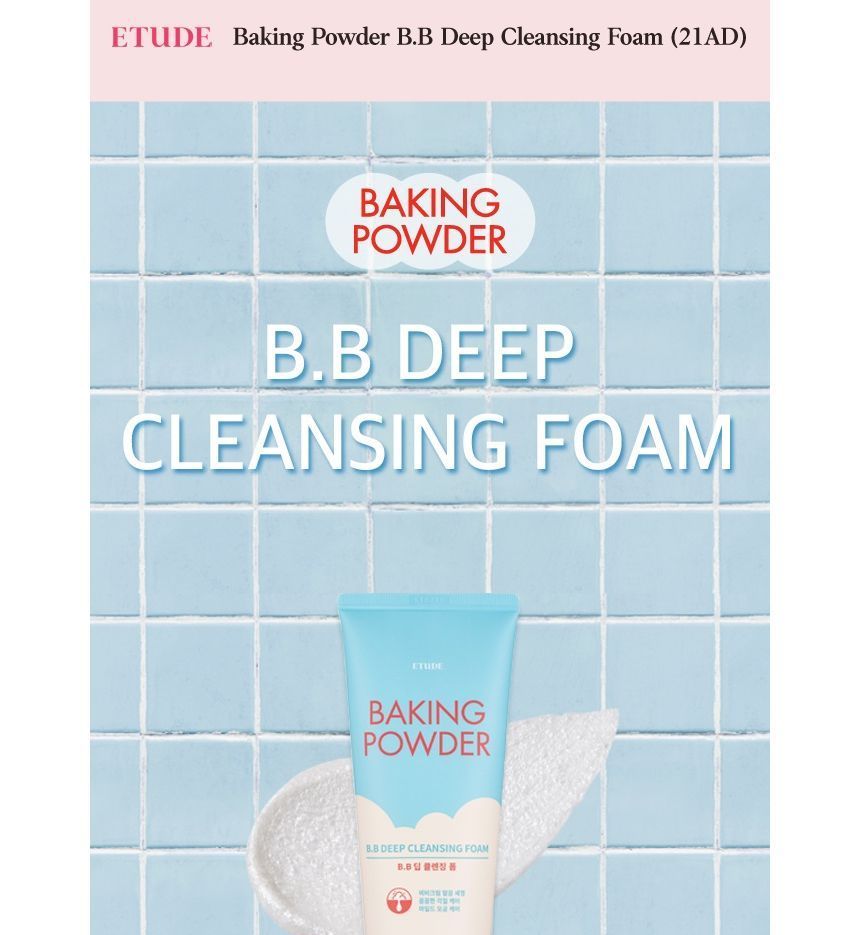 ETUDE - Bakpoeder BB Diep Reinigende Schuim Mini