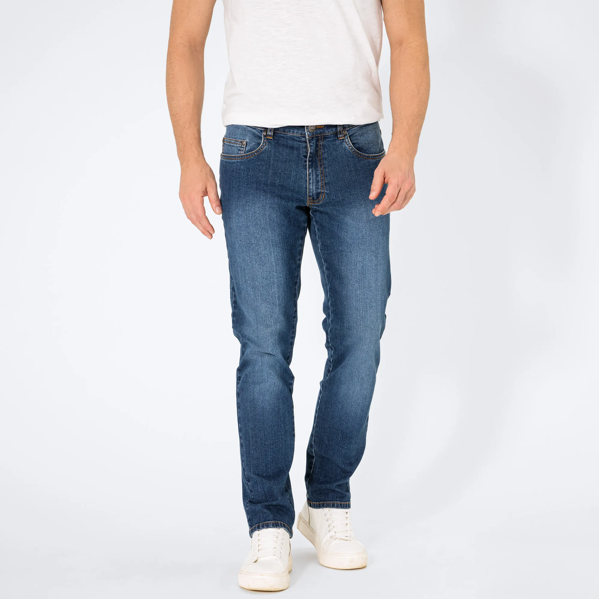 Herren-Jeans mit geradem Schnitt