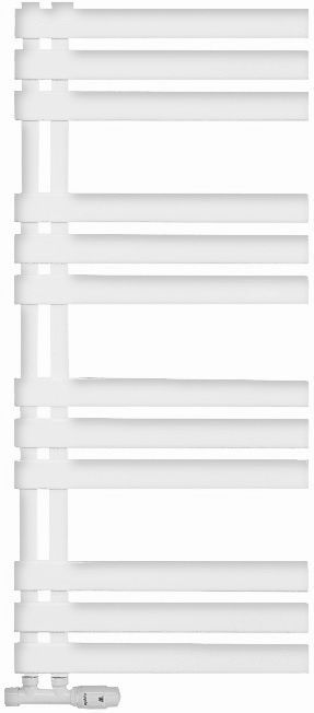 Oppio - Oppio Elite Handdoekradiator - Wit - 140x60 cm - 983 Watt