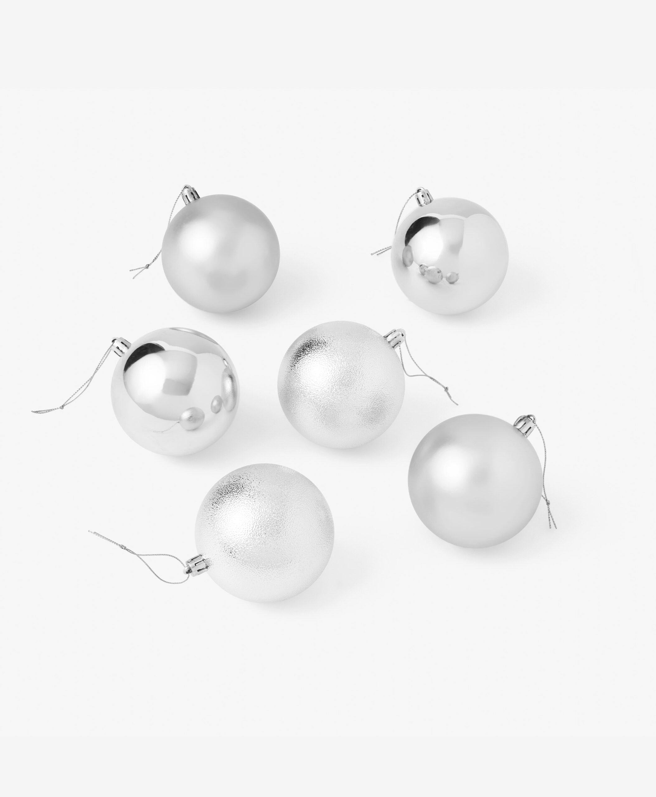 Weihnachtsbaumkugeln, 6er-Set