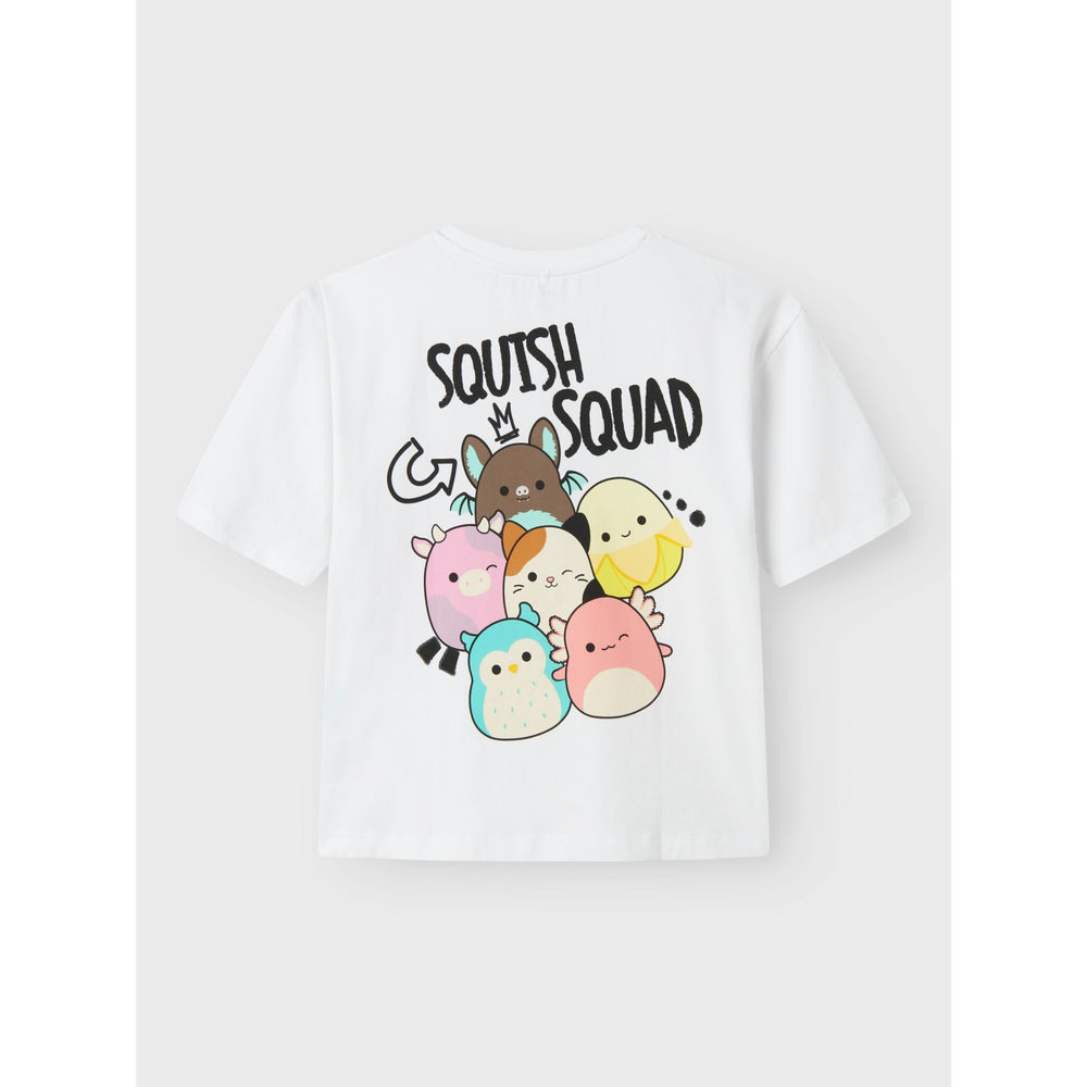 Køb Name It Bright White Momi Squishmallows T-Shirt