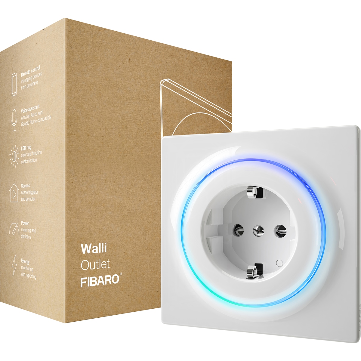 Fibaro Walli kontakt type F FGWOF-011