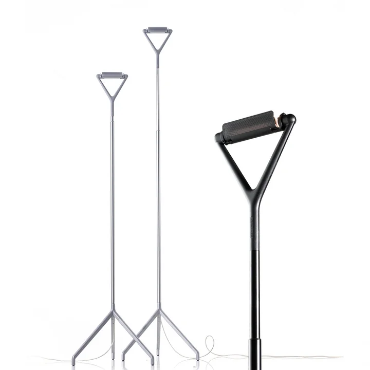 Luceplan - Lola Stehleuchte D15 ND, Aluminium