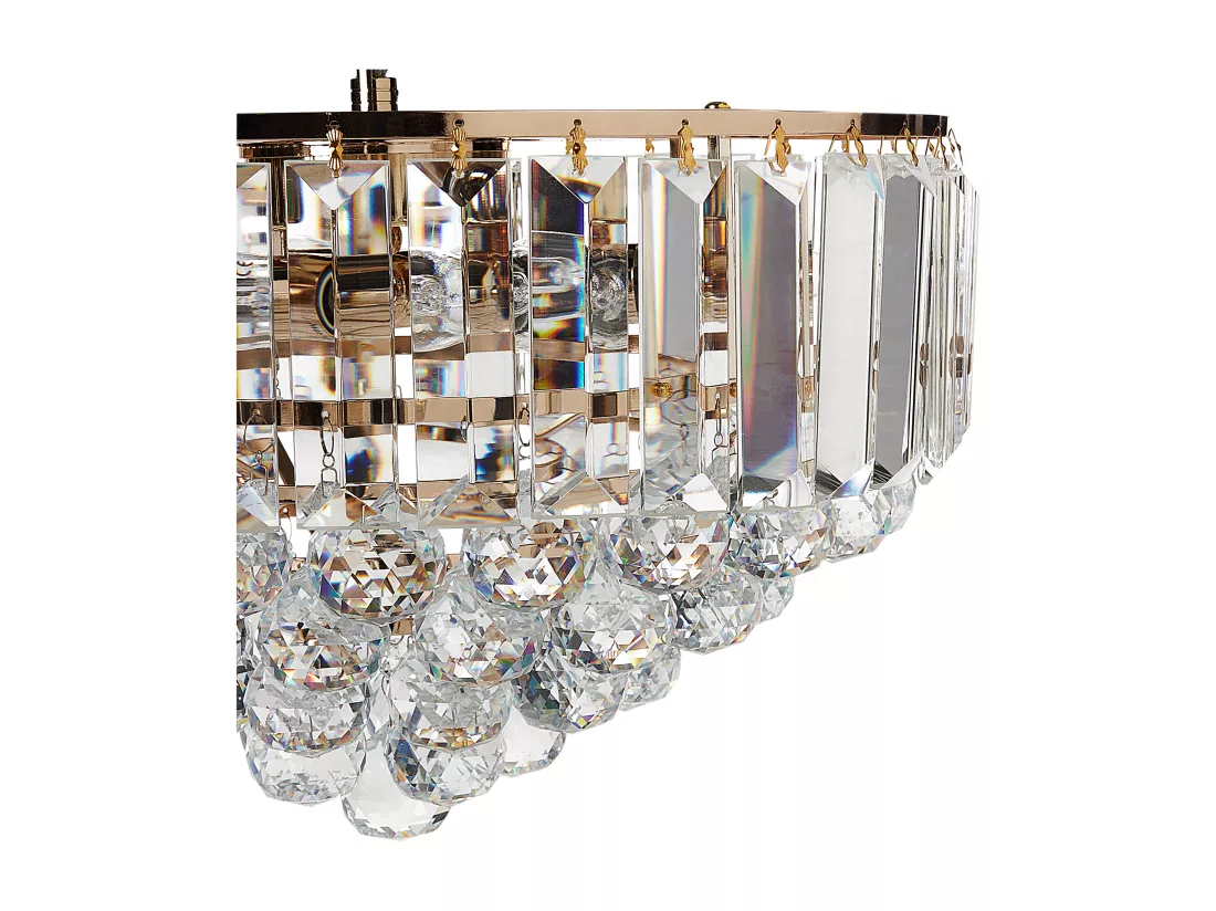 Lustre ACHEIRO L Cristal Doré