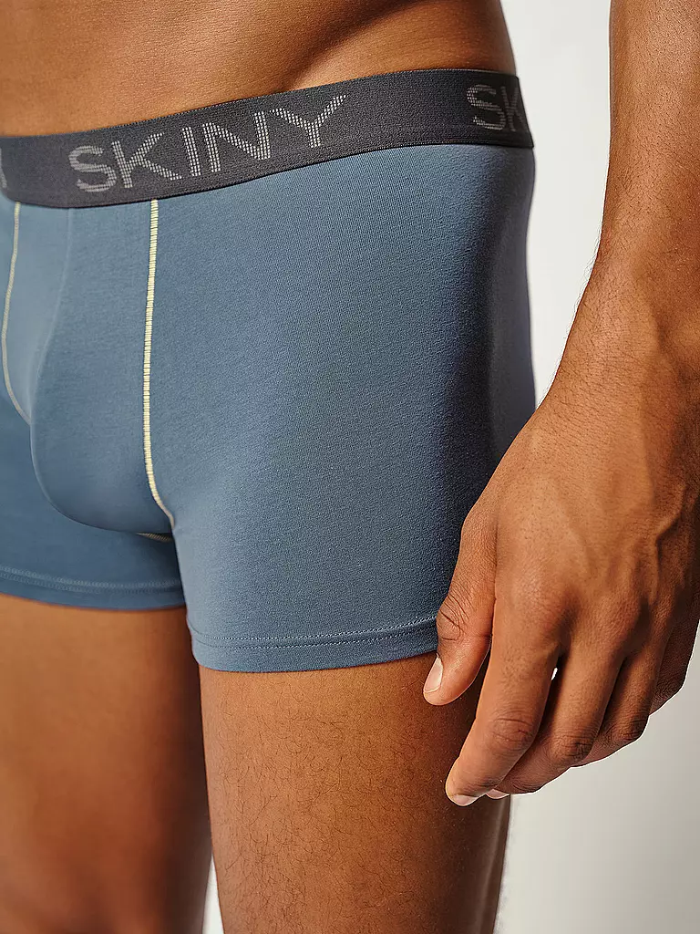 SKINY Pants 2er Pkg. beink check selection petrol