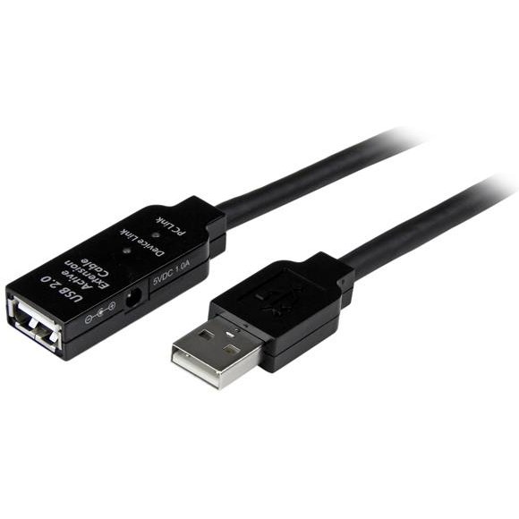 StarTech.com Câble Répéteur USB 15 m - Rallonge / Extension USB Actif - M/F