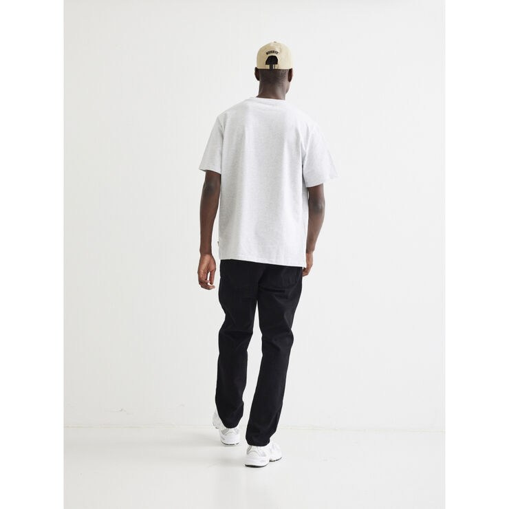 Woodbird WBBaine Base tee Snow melange