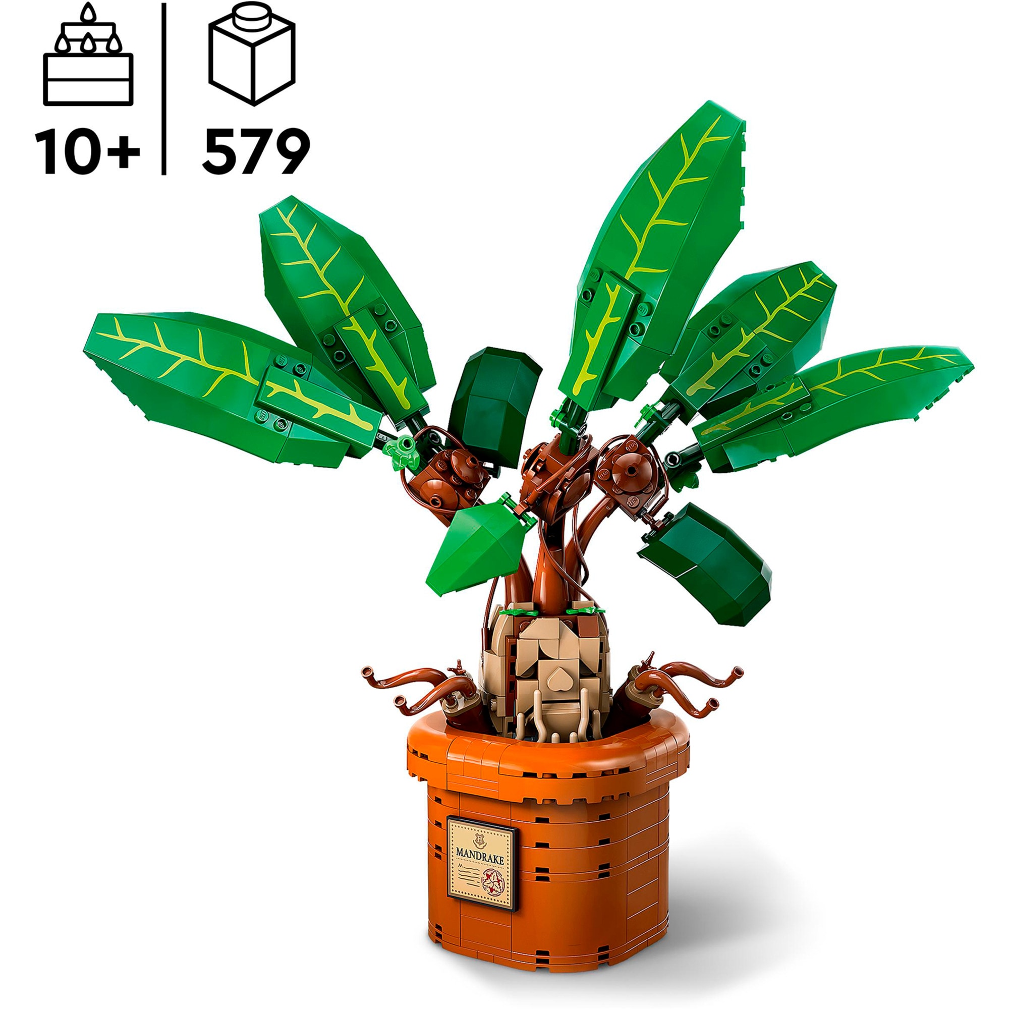 LEGO Konstruktionsspielzeug Harry Potter Zaubertrankpflanze: Alraune