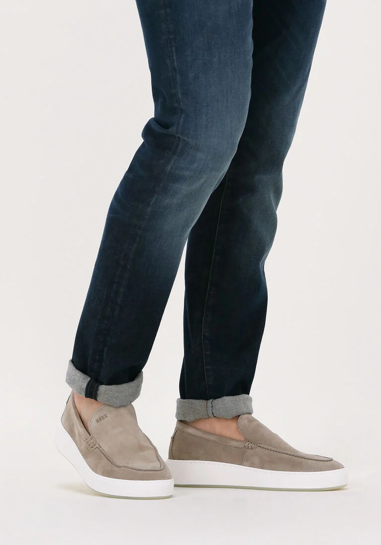 NUBIKK taupe nubikk loafers jiro mio