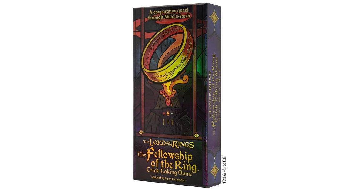 AsmodeeThe Lord of the Rings: Fellowship of the Ring: Trick-Taking Game Kaartspel  (Engels, 1 - 4 spelers, 20 minuten, Vanaf 10 jaar)