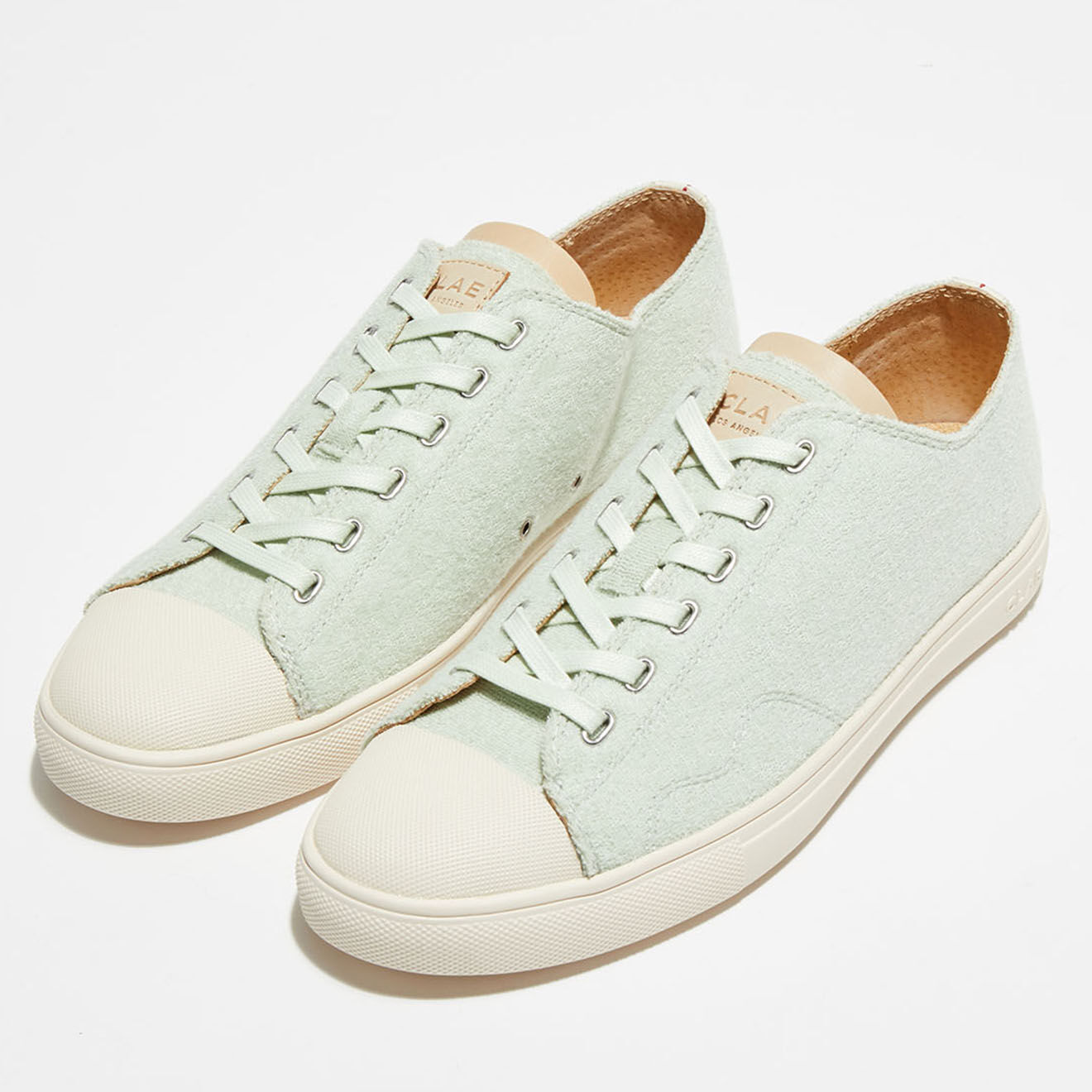 Clae Sneakers Herbie Textile vert clair