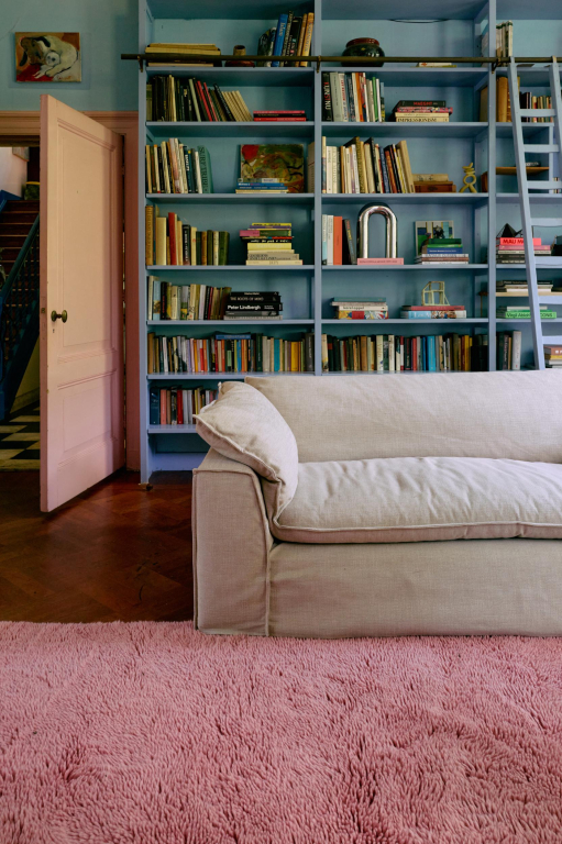 HKliving Fluffy vloerkleed 150x240 Pink