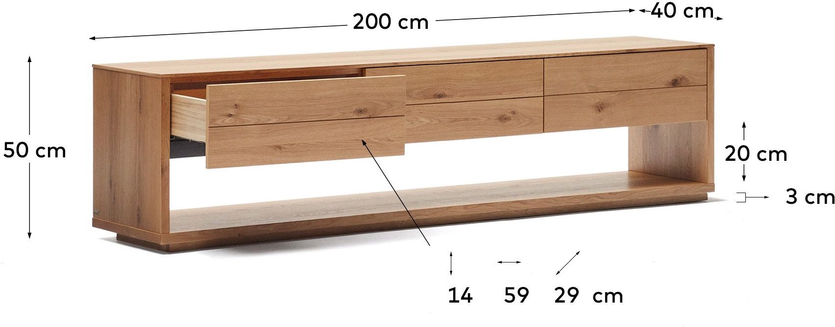 Kave Home   Alguema Tv-meubel