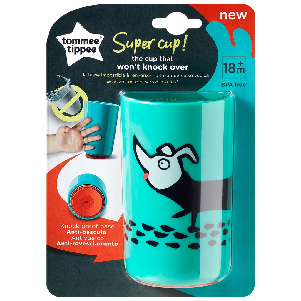 Tommee TippeeTommee Tippee   Super Cup Anti Klecker Becher blau