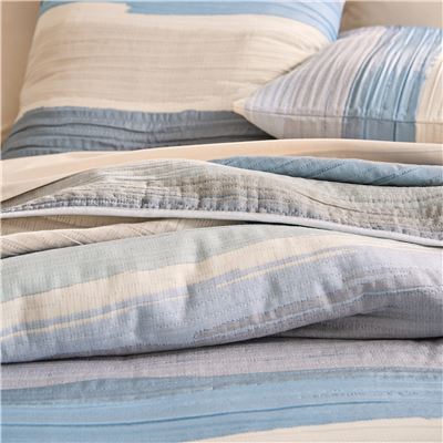 Jeté de lit rayures jacquard