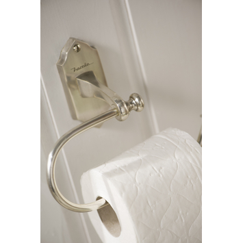 Haceka Vintage toiletrolhouder groot zilver