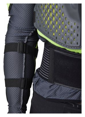 Veste Protection Fox Titan Sport Gris/Vert Fluo