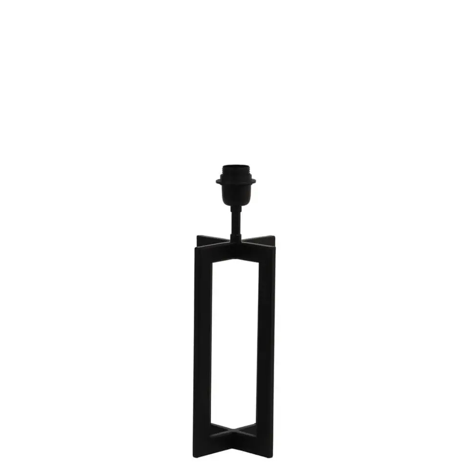 Lampvoet Mace - Zwart - 15x35cm