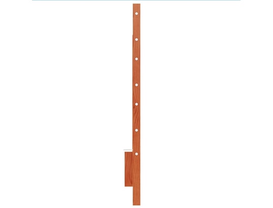 VIDAXL - Tête de lit cire marron 160 cm bois massif de pin